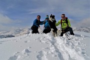 46 Ce l'abbiam fatta, in vetta per la prima volta sul Monte Campione (2171 m) e...innevato!